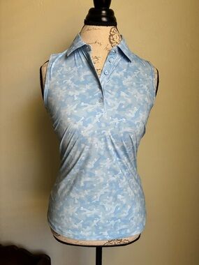G/FORE Light Blue Golf Tank